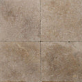 Noce Travertine 16x16 3cm Tumbled Paver.