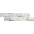 Palisandro Marble 6x24 Stacked Stone Ledger Panel.