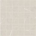 Piasentina Silver 13x13 Porcelain Mosaic Tile.