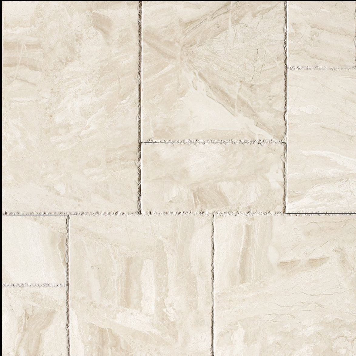 beige tiles with pattern