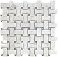 Seattle Beacon Hill Bianco Carrara/ Bardiglio Nuvolato Mosaic Tile.