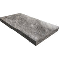 Silver Travertine 16x24 5cm Tumbled Eased Edge - Onlinetileshop.com