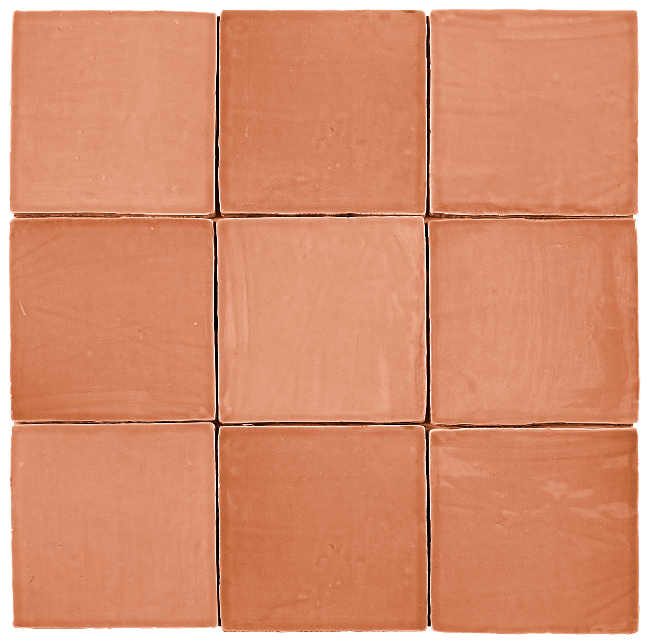 St Tropez Coral 5x5 Ceramic Wall Tile.