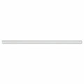 Thassos White Marble 1/2x12 Polished Pencil Liner.