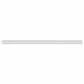 Thassos White Marble 3/4x12 Honed Pencil Liner.