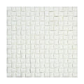 Thassos White Marble 3D Pillow Polished Mosaic Tile.