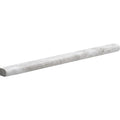 Tundra Gray Marble 3/4x12 Polished Pencil Liner.