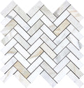 TUSCANY ROSELLE Calacatta Gold Honed Mosaic Tile.