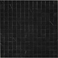 Tuxedo Park Nero Square Polished Eastern Black Polished Mosaic Tile.