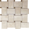 Valencia Zafra Crema Marfil/emperador Light Mosaic Tile.