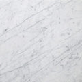 White Carrara Marble 18x18 Polished Marble Tile.