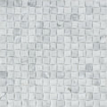 White Carrara Marble 3D Pillow Polished Mosaic Tile.