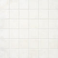 White Pearl Limestone 2x2 Honed Marble Mosaic Tile.