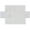 White Pearl Limestone 3cm 16x24 Paver Tumbled.